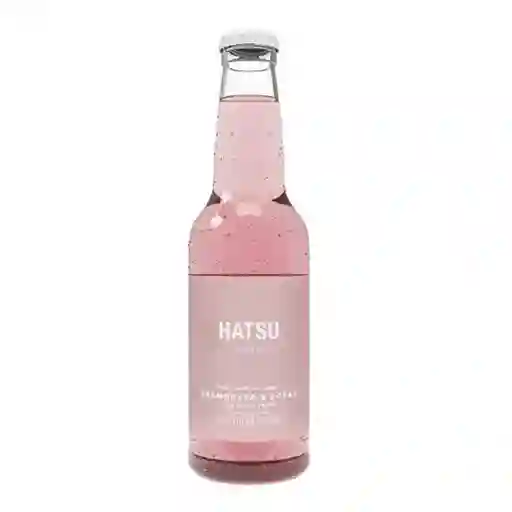 Hatsu Soda Frambuesa Rosas 300ml