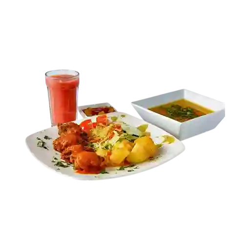 Menú Del Día Sin Sopa