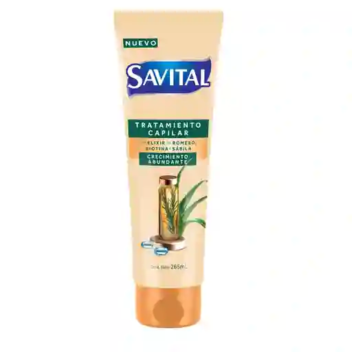 Tratamiento Savital Elixir Romero Biotina