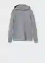 Sudadera Ibizah Gris Claro Vigore Talla Xxl Hombre Mango