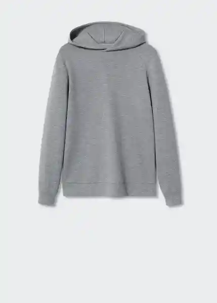 Sudadera Ibizah Gris Claro Vigore Talla Xxl Hombre Mango