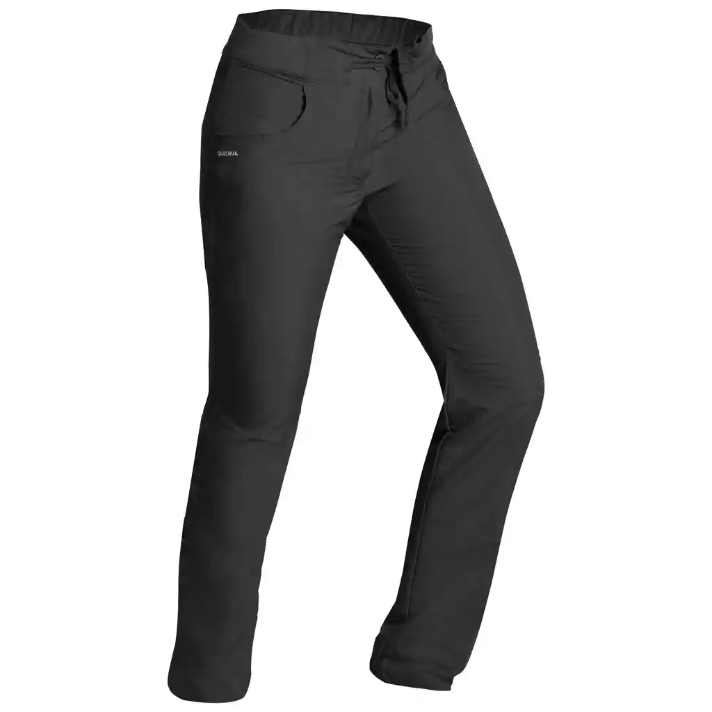 Pantalón Cálido Repelente Al Agua de Senderismo - Sh100 - Mujer