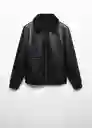 Chaqueta Show Negro Talla S Hombre Mango