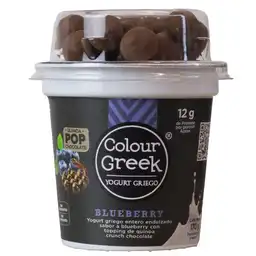 Colour Greek Yogurt Griego Sabor a Blueberry Con Quinoa
