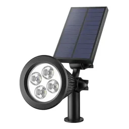 Steren Reflector Led Decorativo Con Panel Solar Recargable