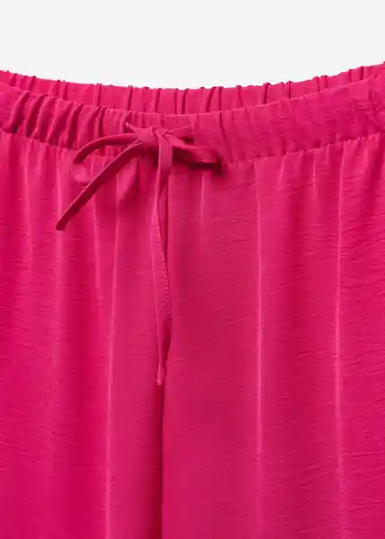 Pantalón Till-A Fucsia Talla Xl Mujer Mango