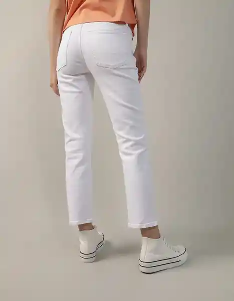 Jean Mujer Blanco Talla 0 Regular American Eagle 04354969