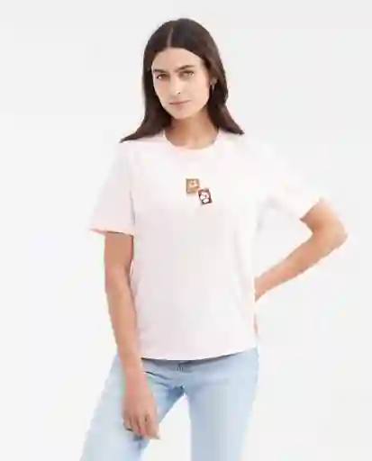 Camiseta Graphic Rosa Nouveau Claro Talla XS Chevignon
