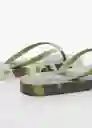 Chanclas Camu Khaki Talla 37 Niños Mango