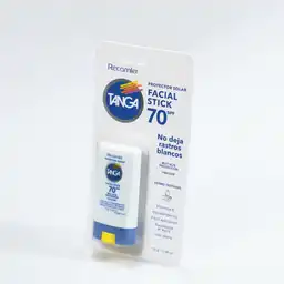 Tanga Protector Solar Facial Stick en Barra SPF 70