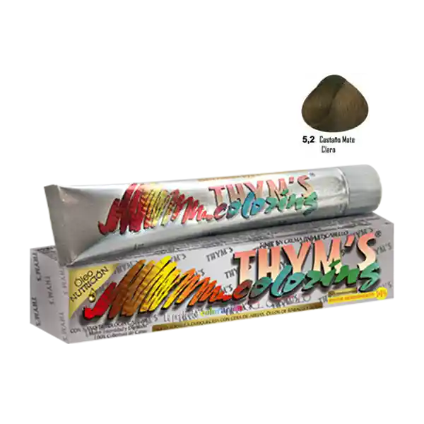 Thym's Tinte Castaño Mate Claro No. 5.2 60 g