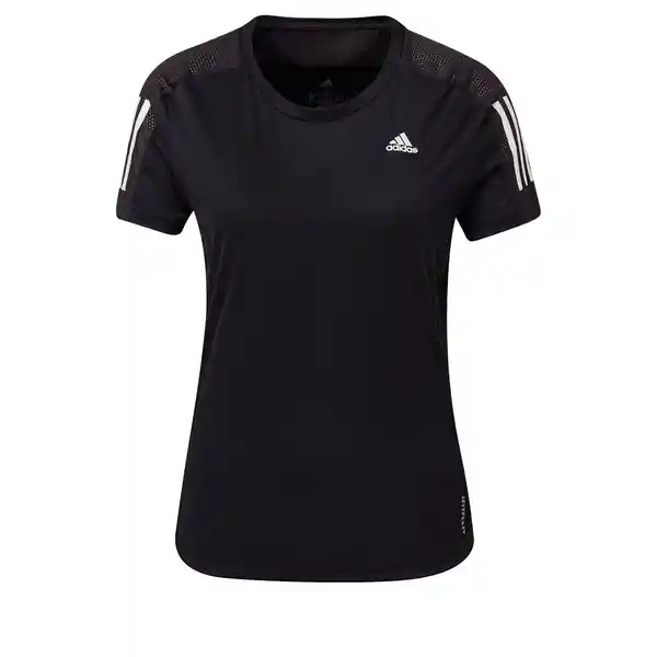 Adidas Camiseta Own The Run Tee Para Mujer Negro T.S Ref: FS9830