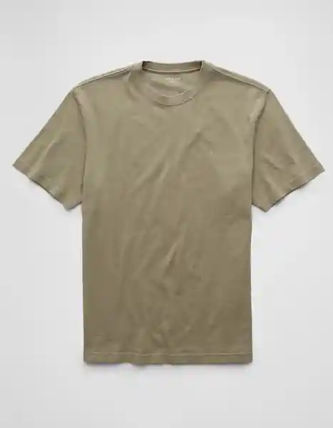 Camiseta Hombre Verde Talla X-LARGE 1539317 American Eagle