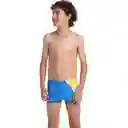 Pantaloneta de Baño Aquashort Punch Palm Junior Masculino Azul-10