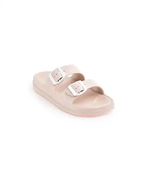 Sandalias Para Dama Color Beige Talla 38 922sb403