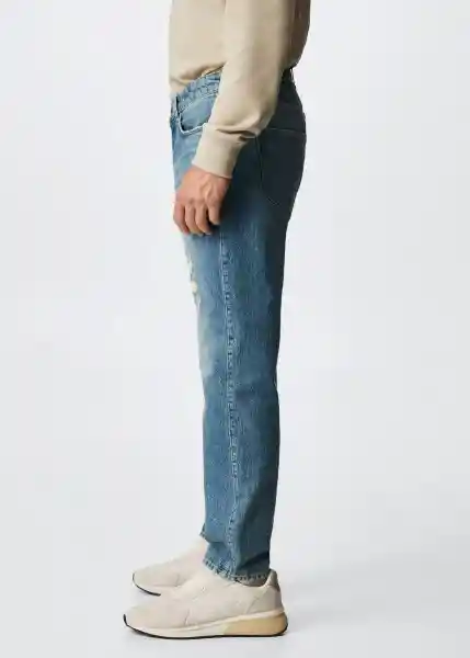 Jeans Joel Tejano Medio Talla 46 Hombre Mango