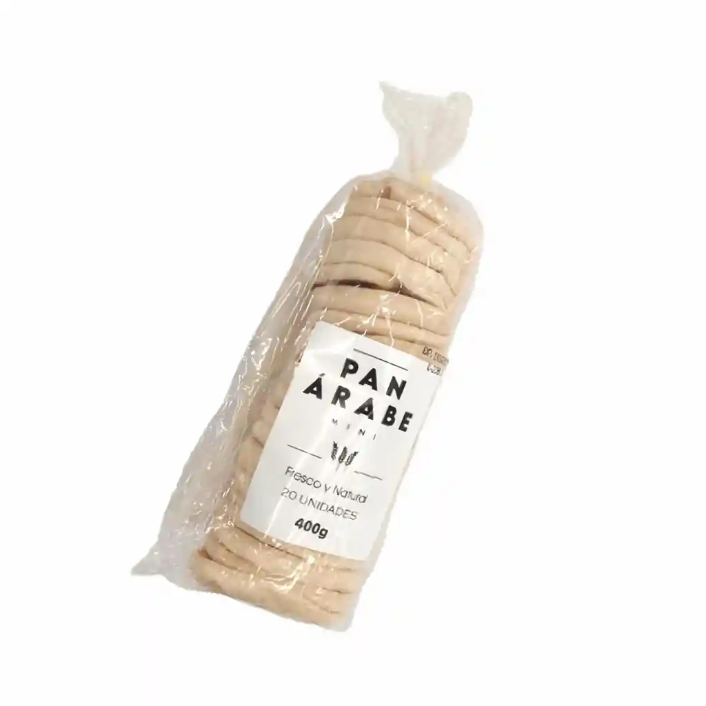 Pan Árabe Blanco Mini