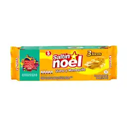 Saltin Noel Galletas con Sabor a Queso y Mantequilla