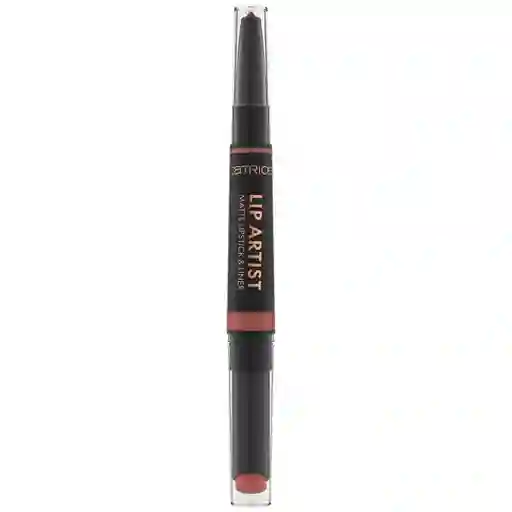 Labial Catrice Lip Artist Matte 2 en 1 Lipstick y Liner No. 030 X