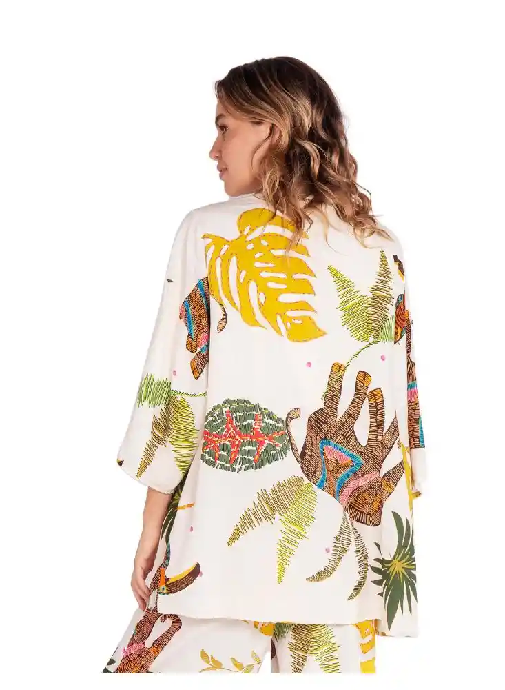 Kimono Fiory L-beige