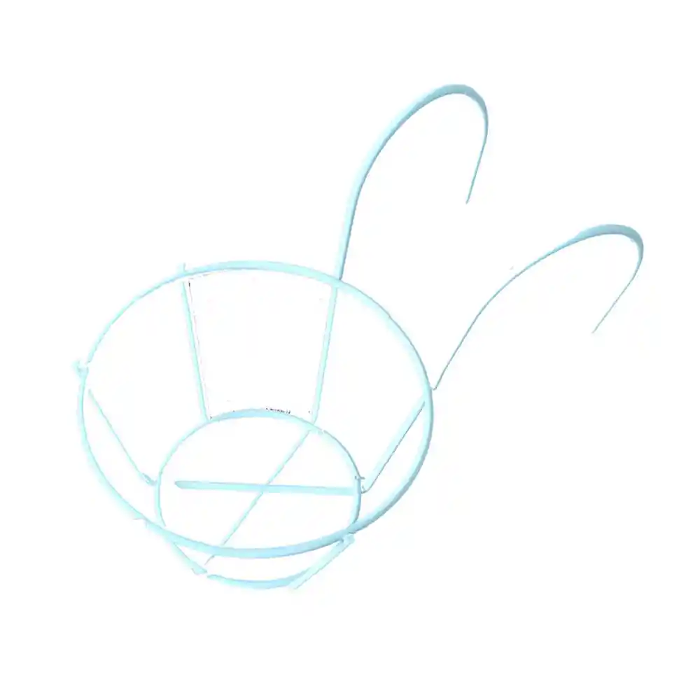 Portamaceta Metal Para Colgar Blanca Outzen