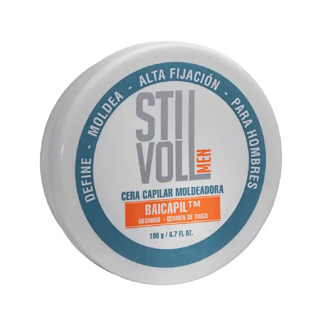 Stilvoll Men Cera Capilar Moldeadora Con Baicapil