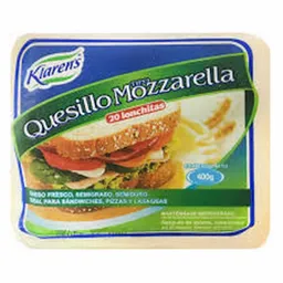 Klarens Quesillo Mozarella Tajado