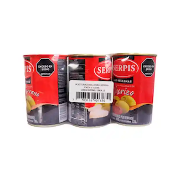 Serpis Aceitunas Rellenas de Jamón Serrano