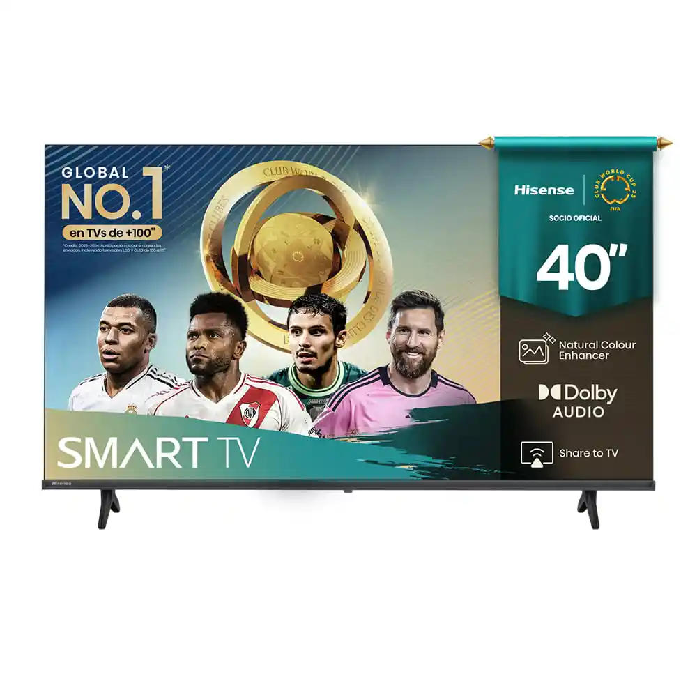 Televisor Hisense 40 Pulgadas Fhd Smart Tv 40a4nv