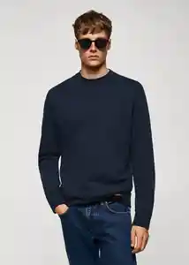 Buzo Sudadera Nole Navy Talla L Hombre Mango