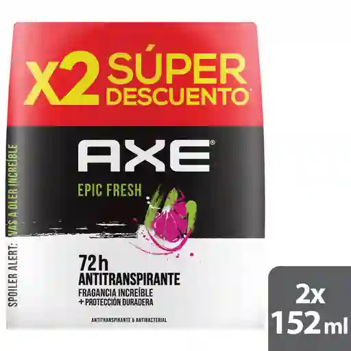 Desodorante Axe Aer Ap Epic Fresh (304 Ml)