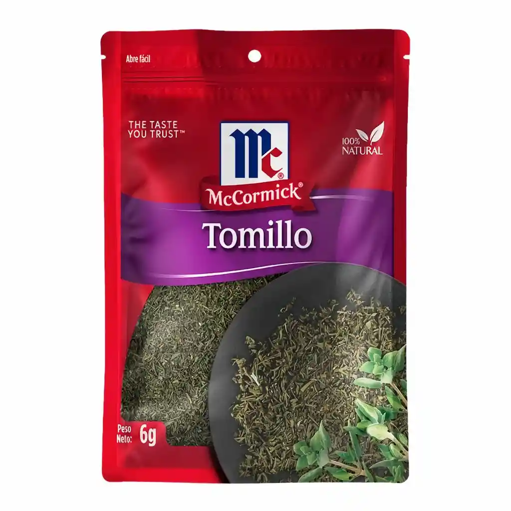 Mccormick Tomillo Entero 