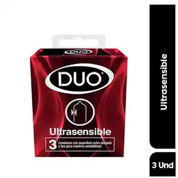 Duo Preservativos Ultrasensibles
