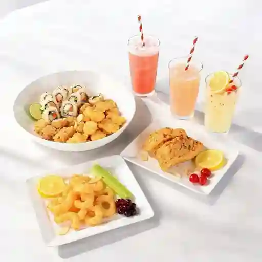 Trio Tempura (36 Bocados)