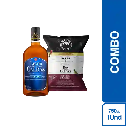 Combo Bbq Ron 100 g + Ron Viejo de Caldas Esencial Colombia