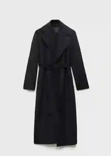 Abrigo Batin Negro Talla S Mujer Mango