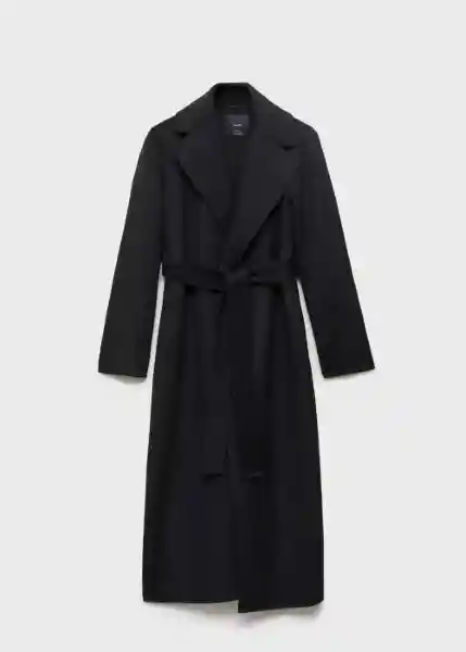 Abrigo Batin Negro Talla S Mujer Mango