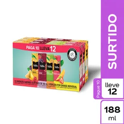 Jugo Del Valle Frutal Surtido 188ML x 12 Unds