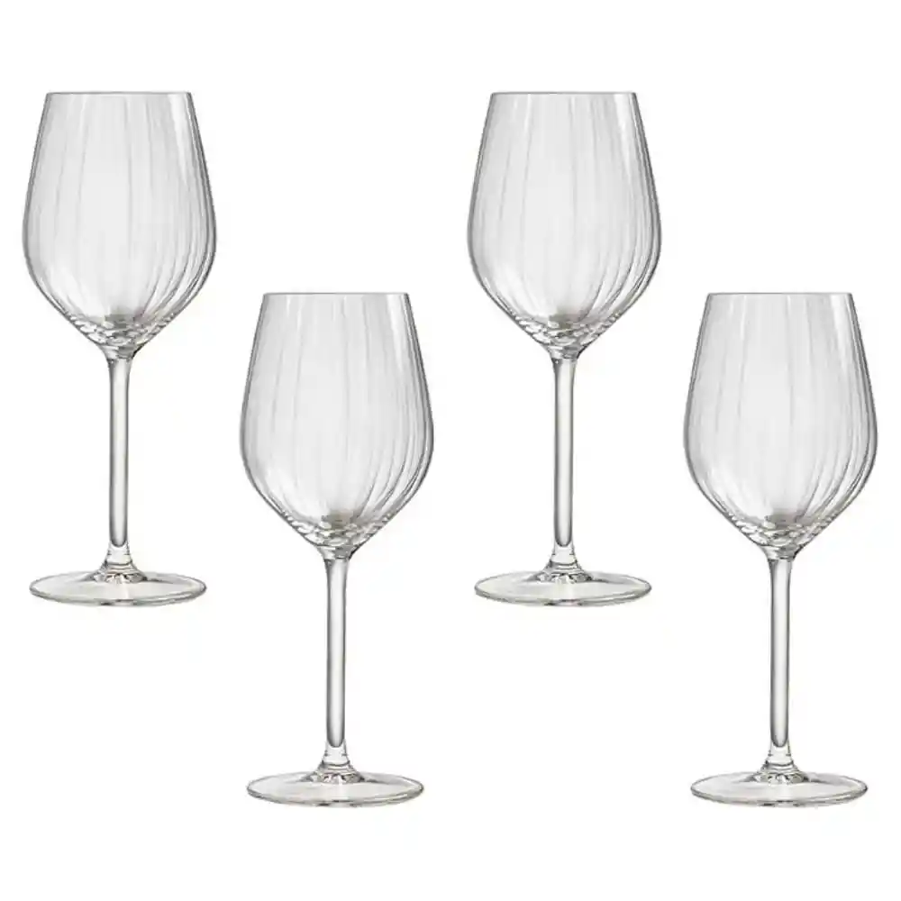 Set X 4 Copas Vino Plisse Royal Leerdam 360202