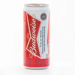 Cerveza Lata Budweiser