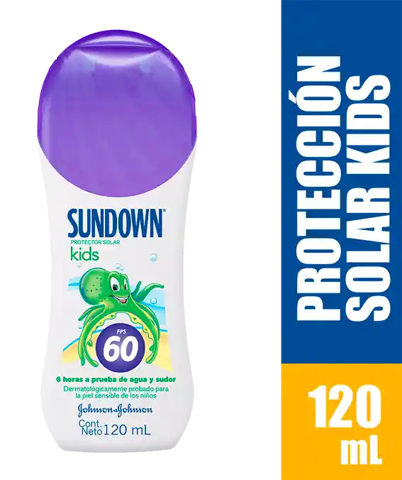 Sundown Protector Solar para Niños FPS 60 