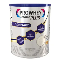 Prowhey Plus Proteína en Polvo Natural Libre de Gluten