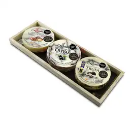 Badeja Queso Trufa Olivas Crema Castañas Spanish Cheese Marca Exclusiva