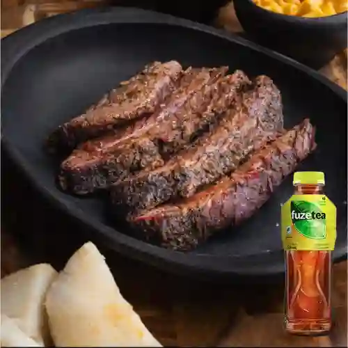 Combo Res Brisket + Fuze Tea Limón 500 ml