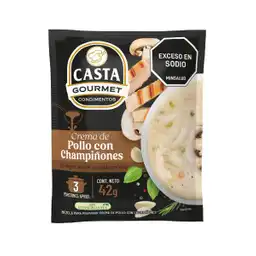 Casta Gourmet Crema de Pollo Con Champiñones