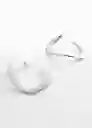 Pendientes Thalia Plata Talla 99 Mujer Mango
