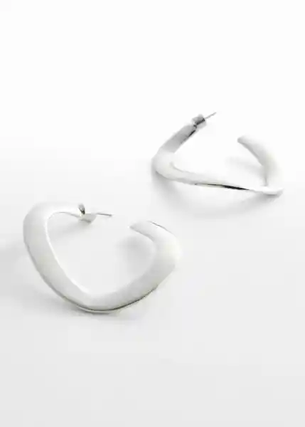 Pendientes Thalia Plata Talla 99 Mujer Mango