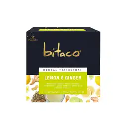 Bitaco Mezcla Herbal Infusión Jengibre Limón