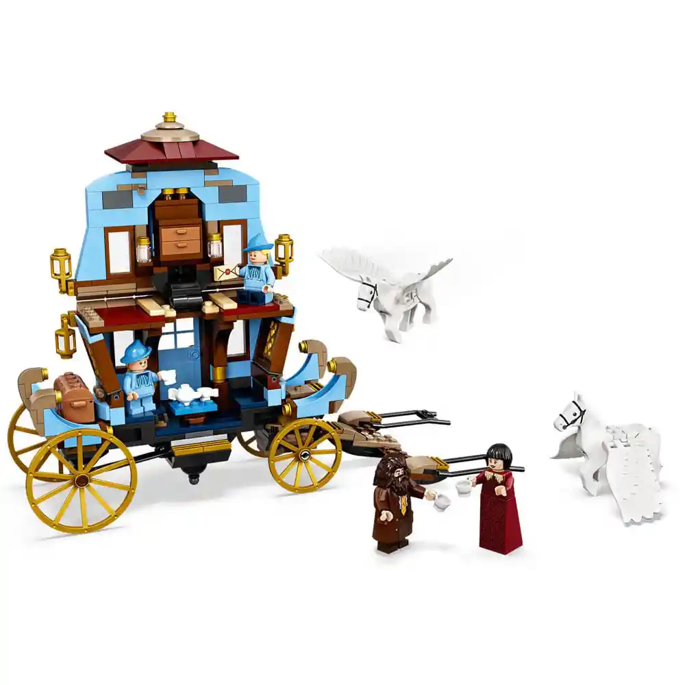 Lego Beauxbatons Carriage Arrival At Hogwar