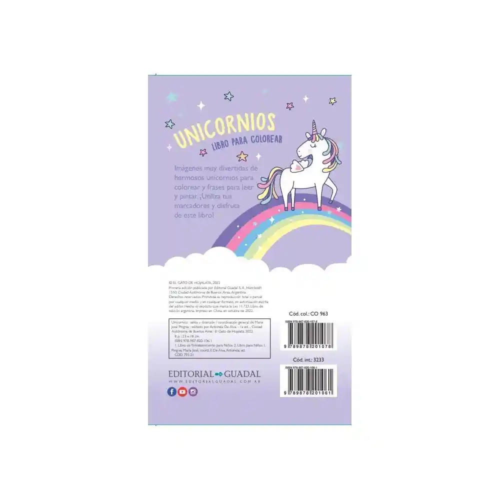 Libro Unicornios